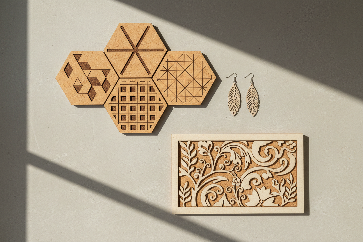 7 Stunning Laser Engraving Projects: Acrylic, Leather, Cork Mastery