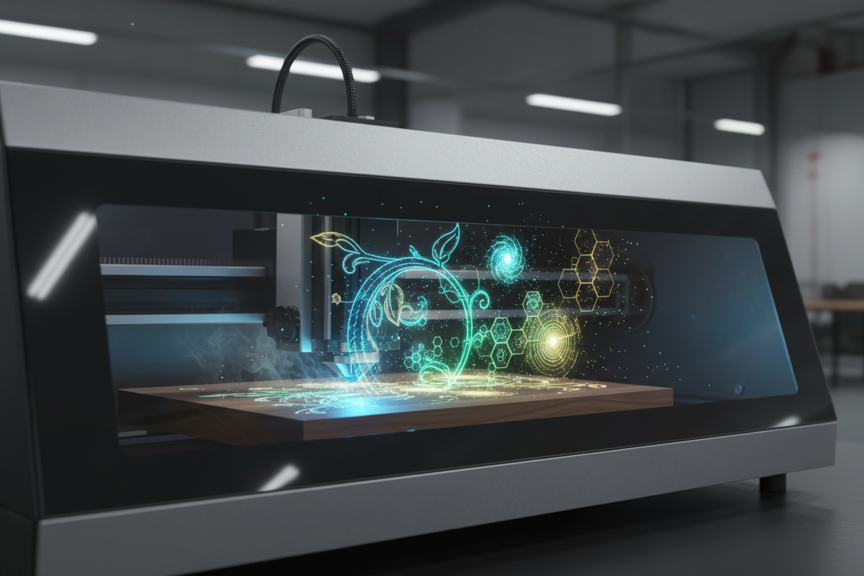 Unlock 10X Creativity: AI Generative Design for Laser Engraving