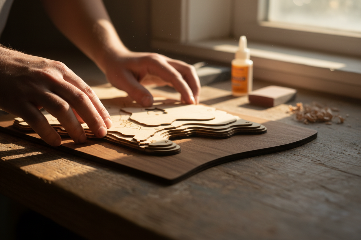 How to Laser Cut a Map: 9 Steps to a Stunning Wood Map