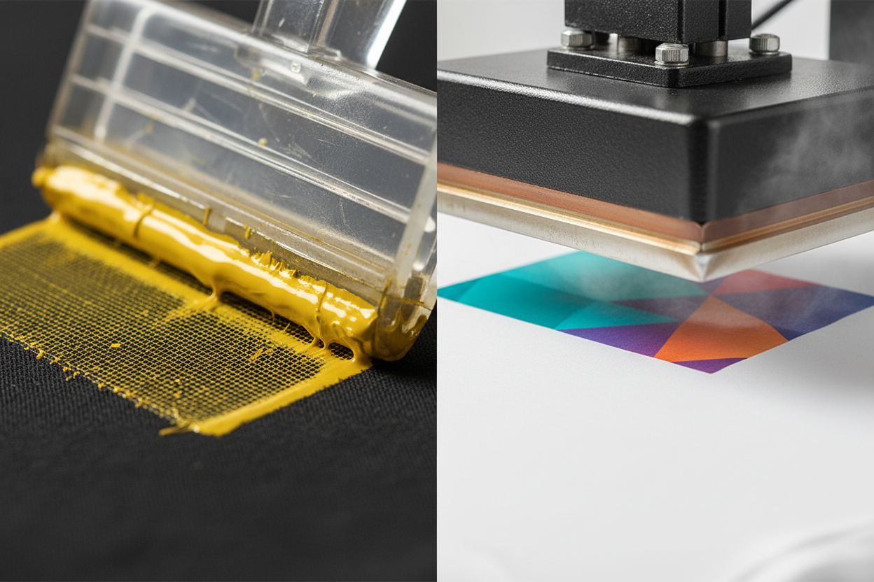 Screen Printing vs Heat Transfer: 9 Key Factors to Decide