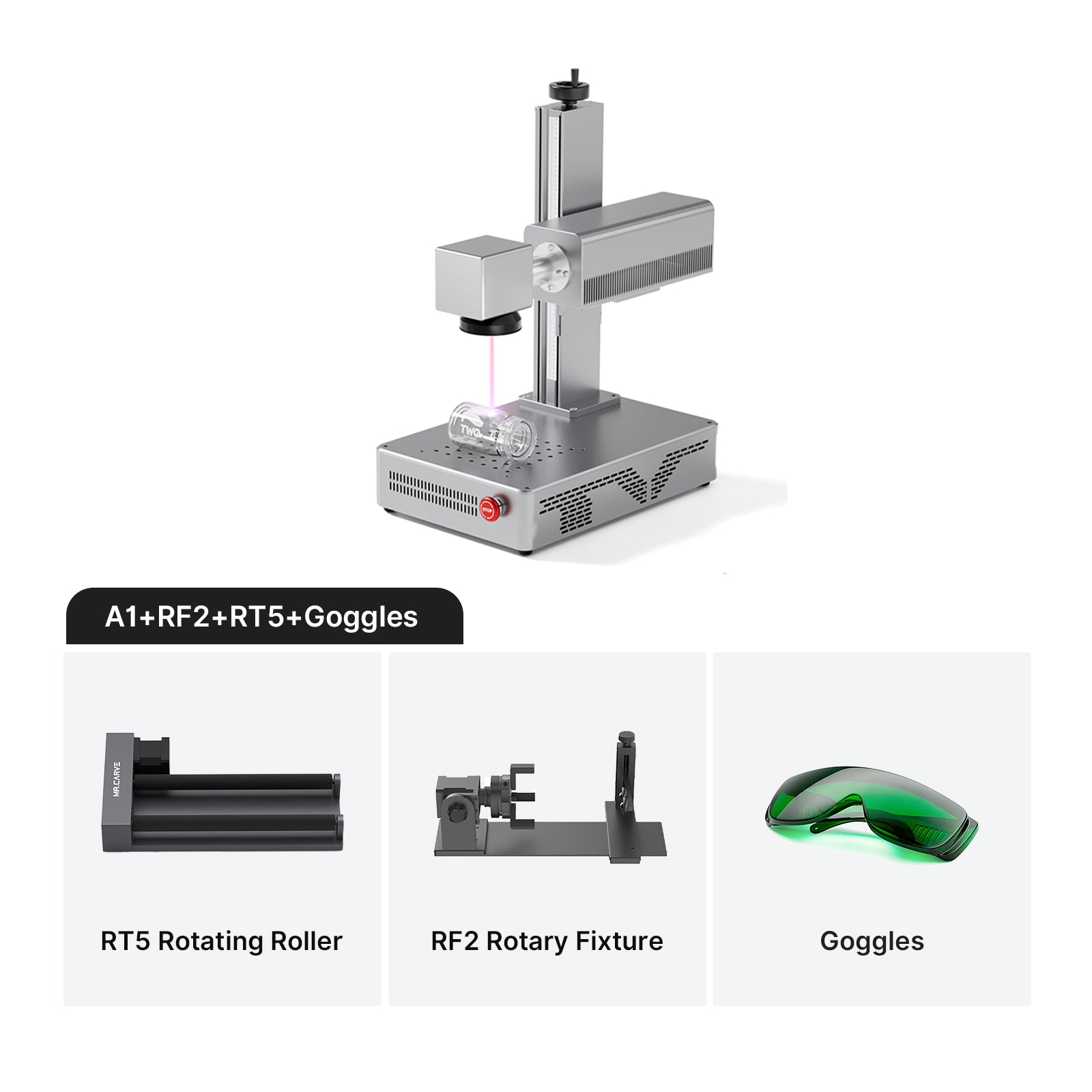 MR.CARVE A1 Versatile UV Laser Marking Machine