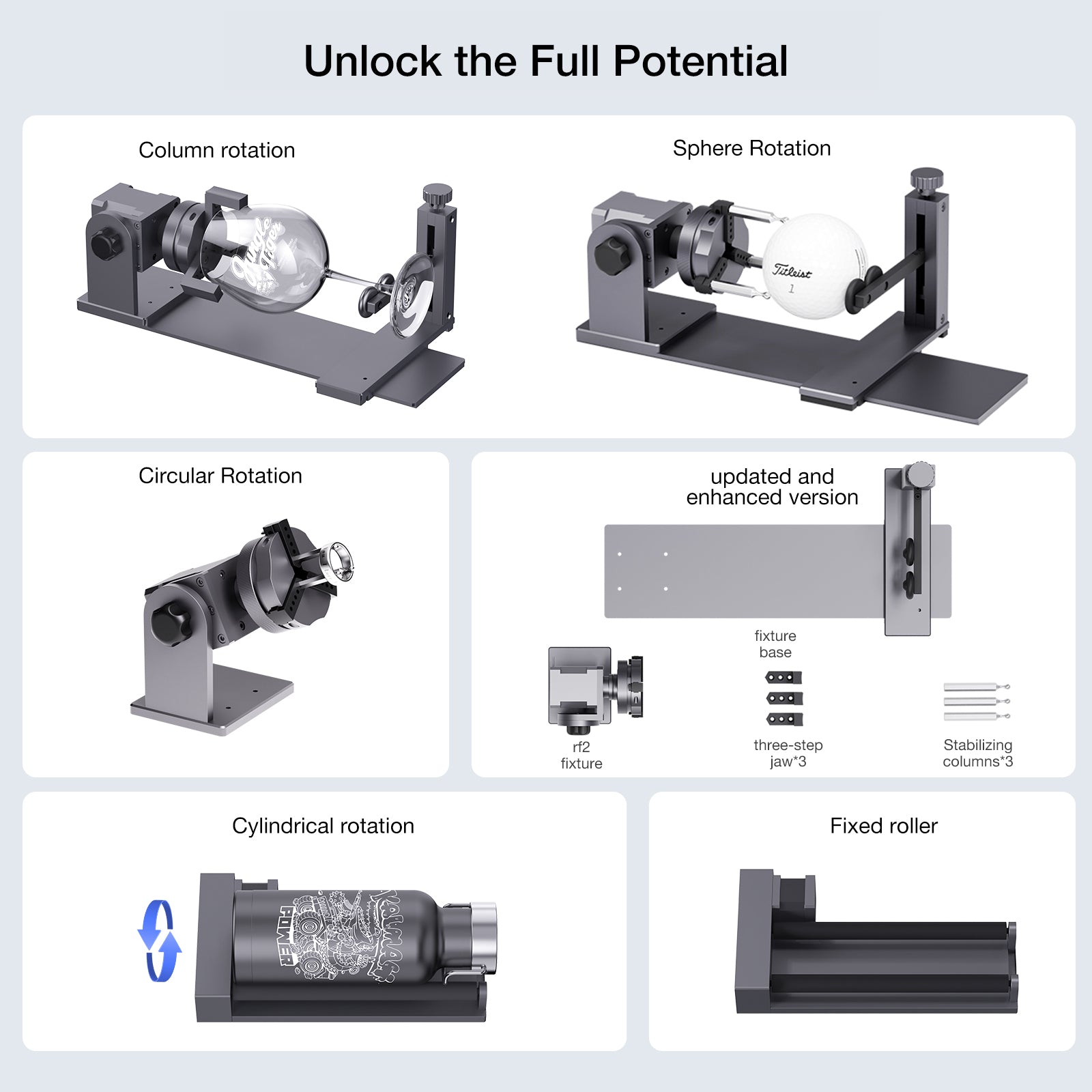 MR.CARVE A1 Versatile UV Laser Marking Machine
