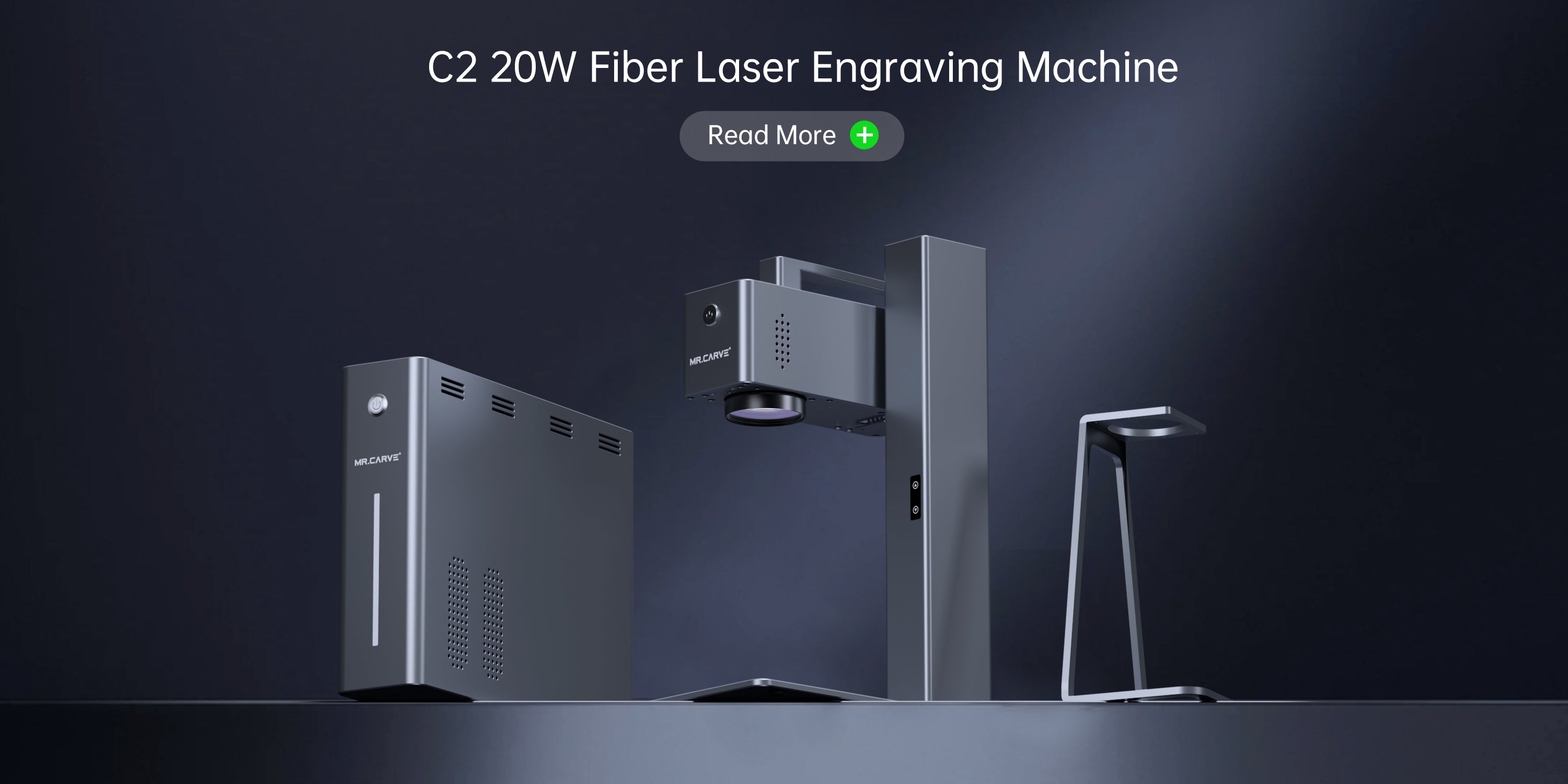 MR.CARVE C2 15000mm/s Autofocus 20W Fiber Laser Engraver, Desktop&Handheld 2-in-1,High Precision Fiber Laser Marking Machine,Laser Engraver for Wood and Metal, Craft, Jewelry, Plastic Craft