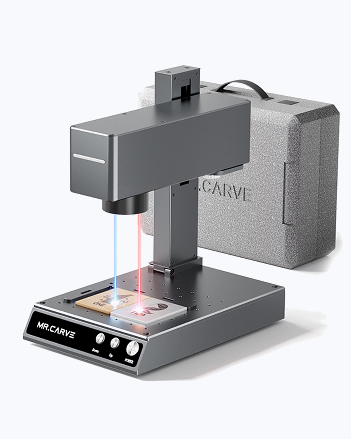 MR.CARVE M4 Dual-Laser Fiber Laser Marking Machine