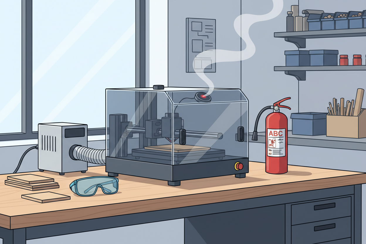 7 Steps to Your Safe & Efficient Laser Engraving Workshop Setup