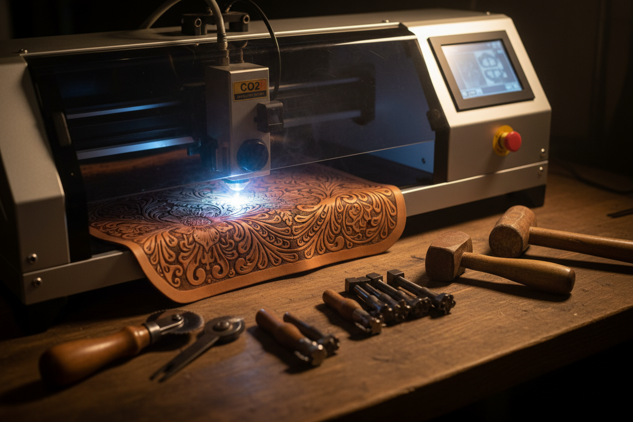 Master 5 Advanced Laser Engraving Traditional Leathercraft Techniques
