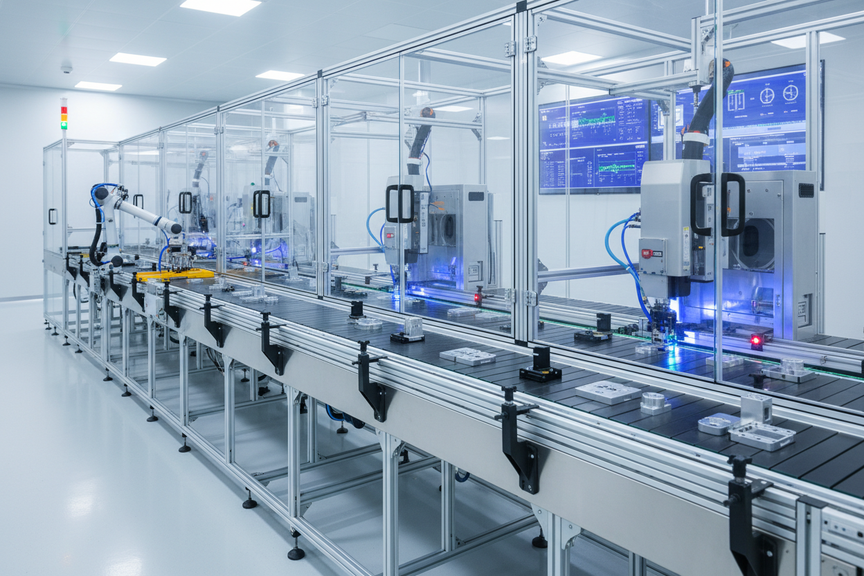 Achieve 90% Automation: Robotic Laser Engraving for Lights-Out Factories