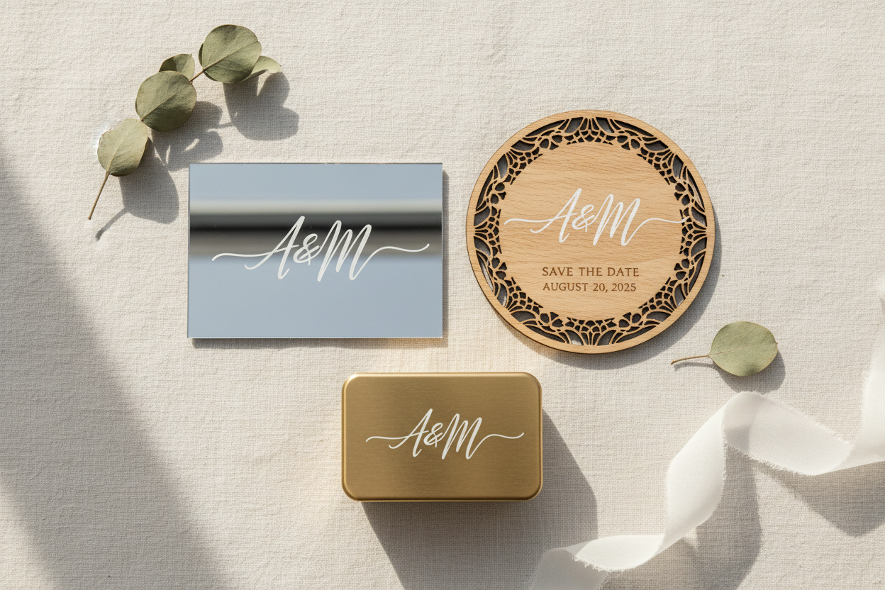 Crafted, Not Bought: How Laser Engraving Turns Your Wedding into a Lifetime of Memories