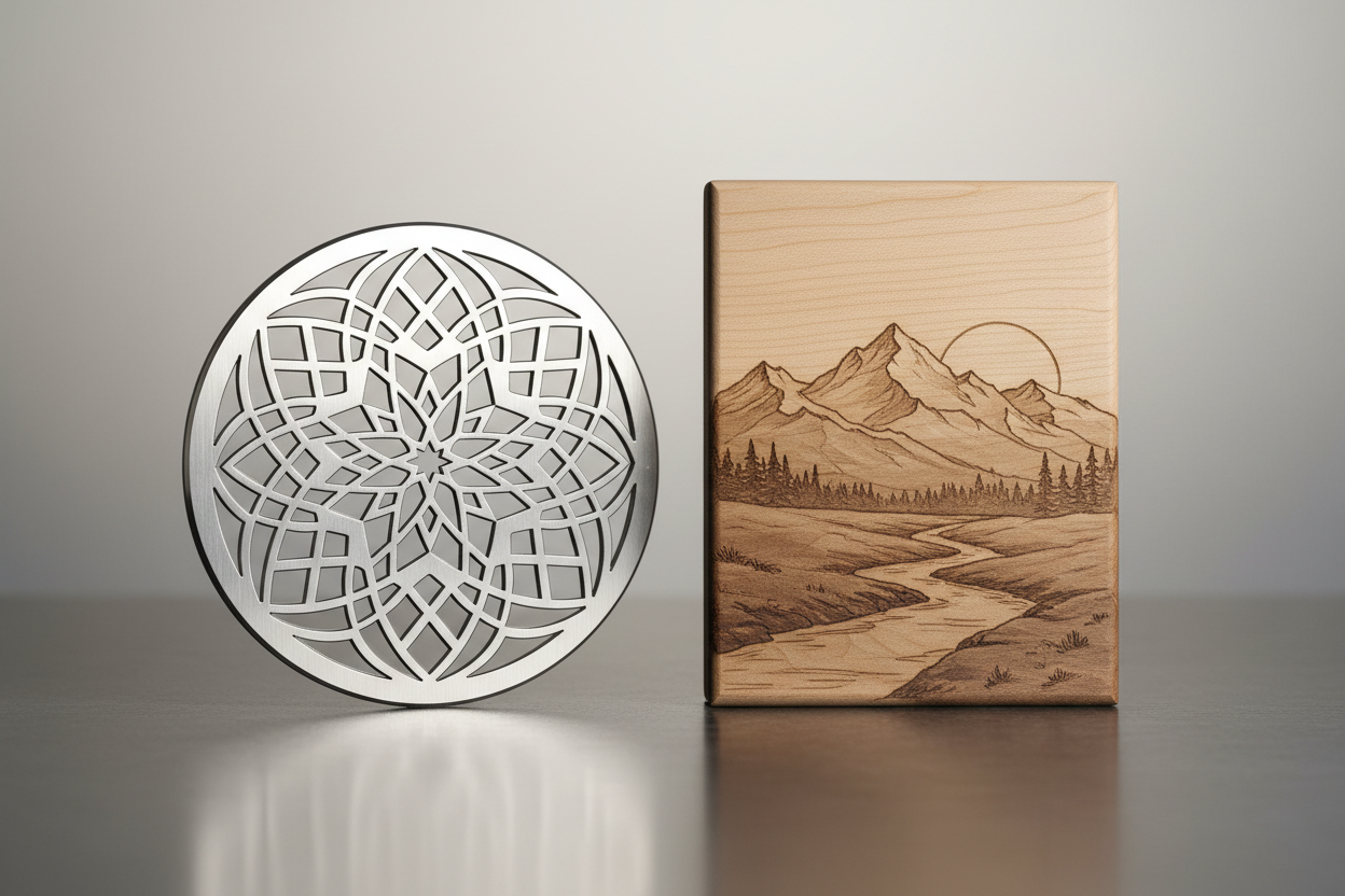 Unlock 5X Precision: Vector vs. Raster for Flawless Laser Engraving