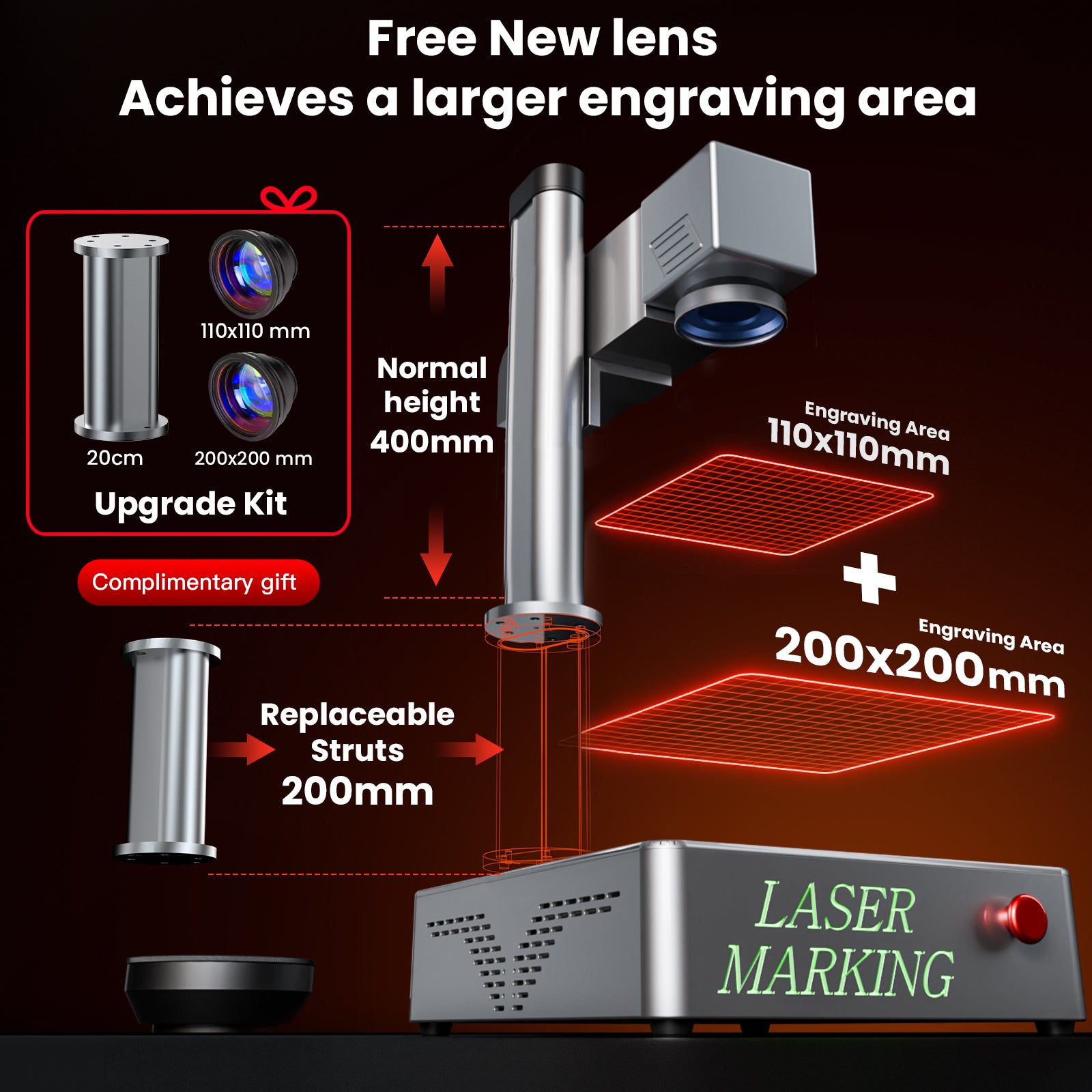 MR.CARVE S4 High Precision Fiber Laser Marking Machine