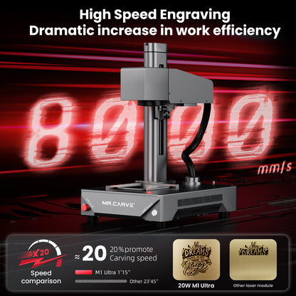 Mr.Carve M1 Ultra High Speed Fiber Laser Marking Machine