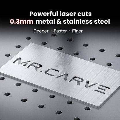 MR.CARVE S4 High Precision Fiber Laser Marking Machine