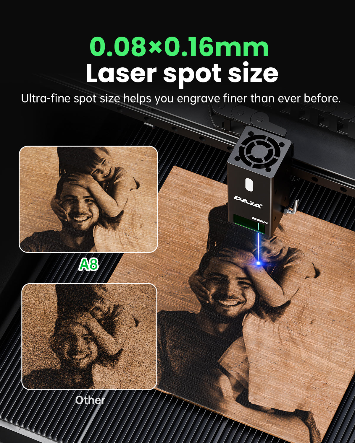 DAJA A8 Enclosure Desktop Laser Engraver