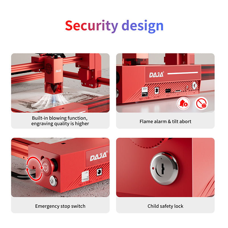 DAJA A6 Pro Enclosed Small Laser Engraving Machine