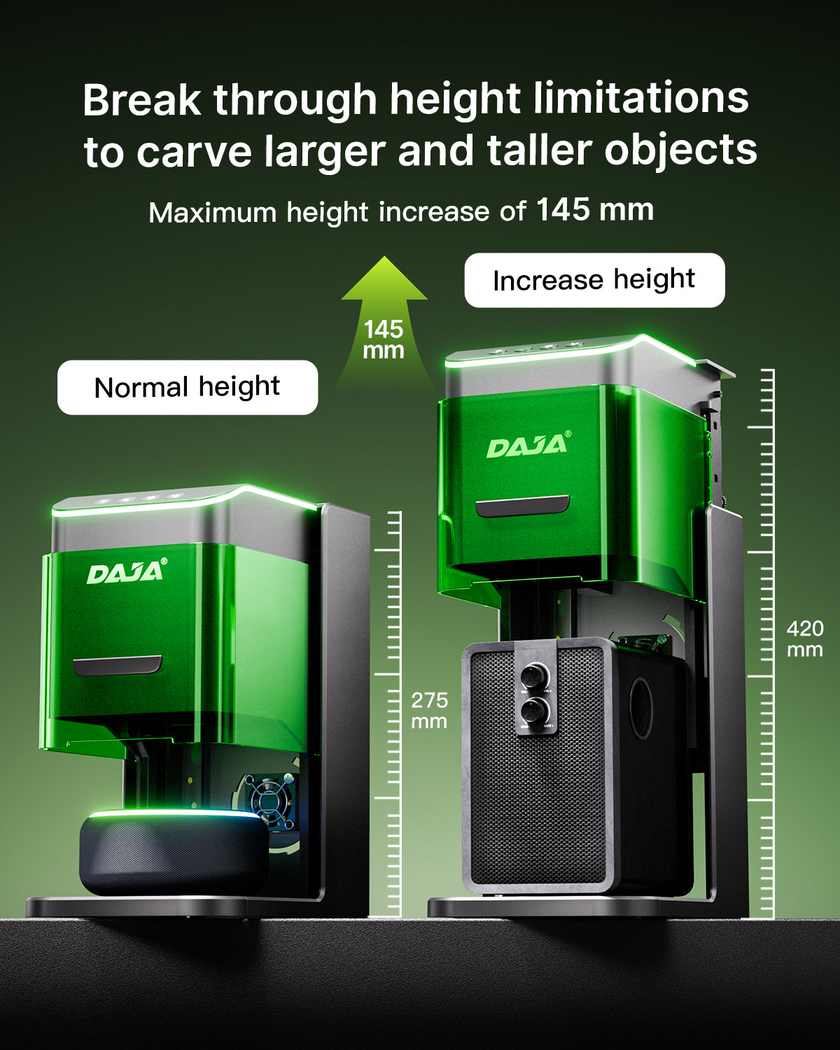 DAJA C1 Ultra Foldable Laser Engraving Machine – Mr Carve