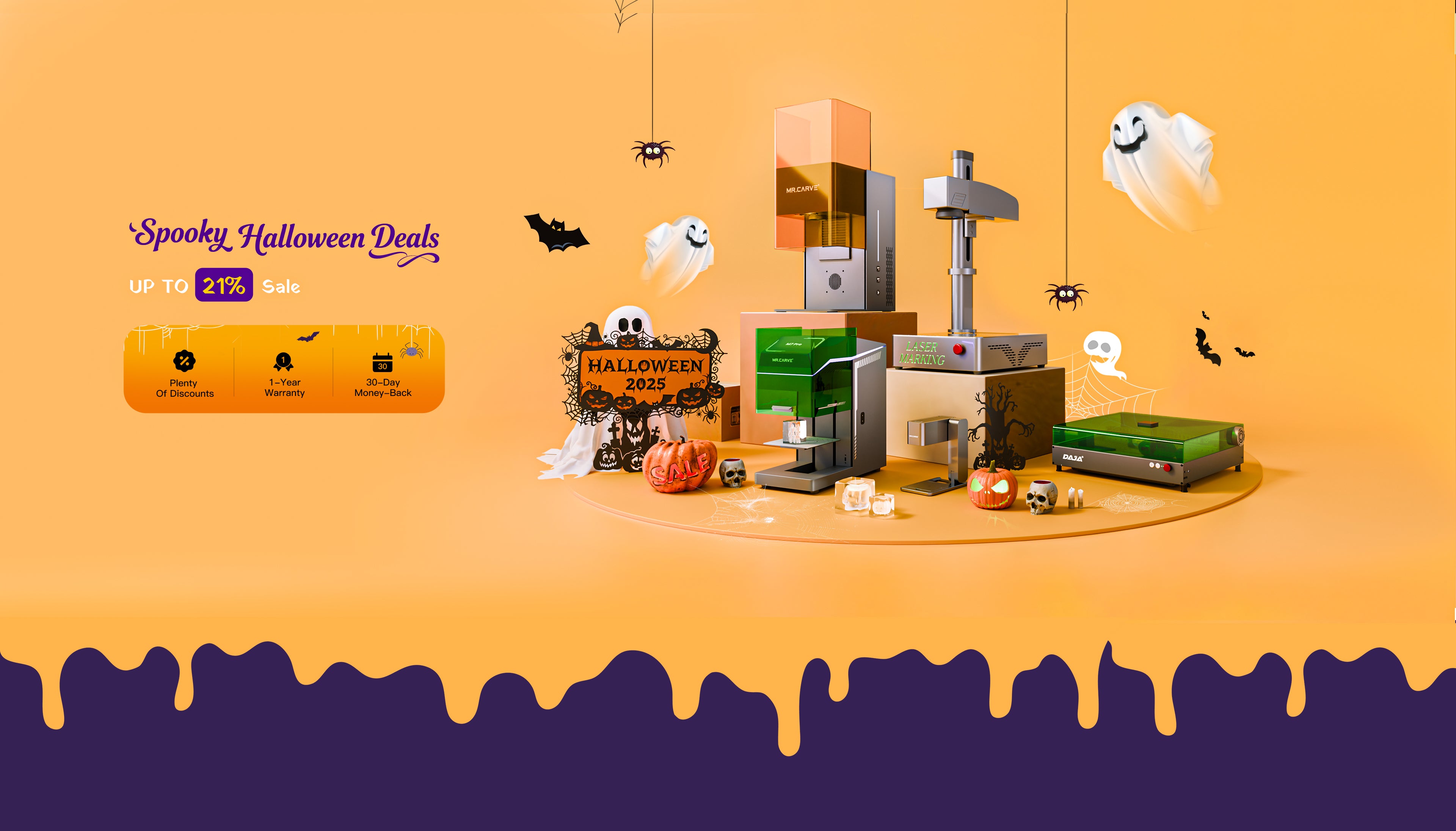 Mr. Carve Halloween Promotion Key Visual Offers Up to 21% Off