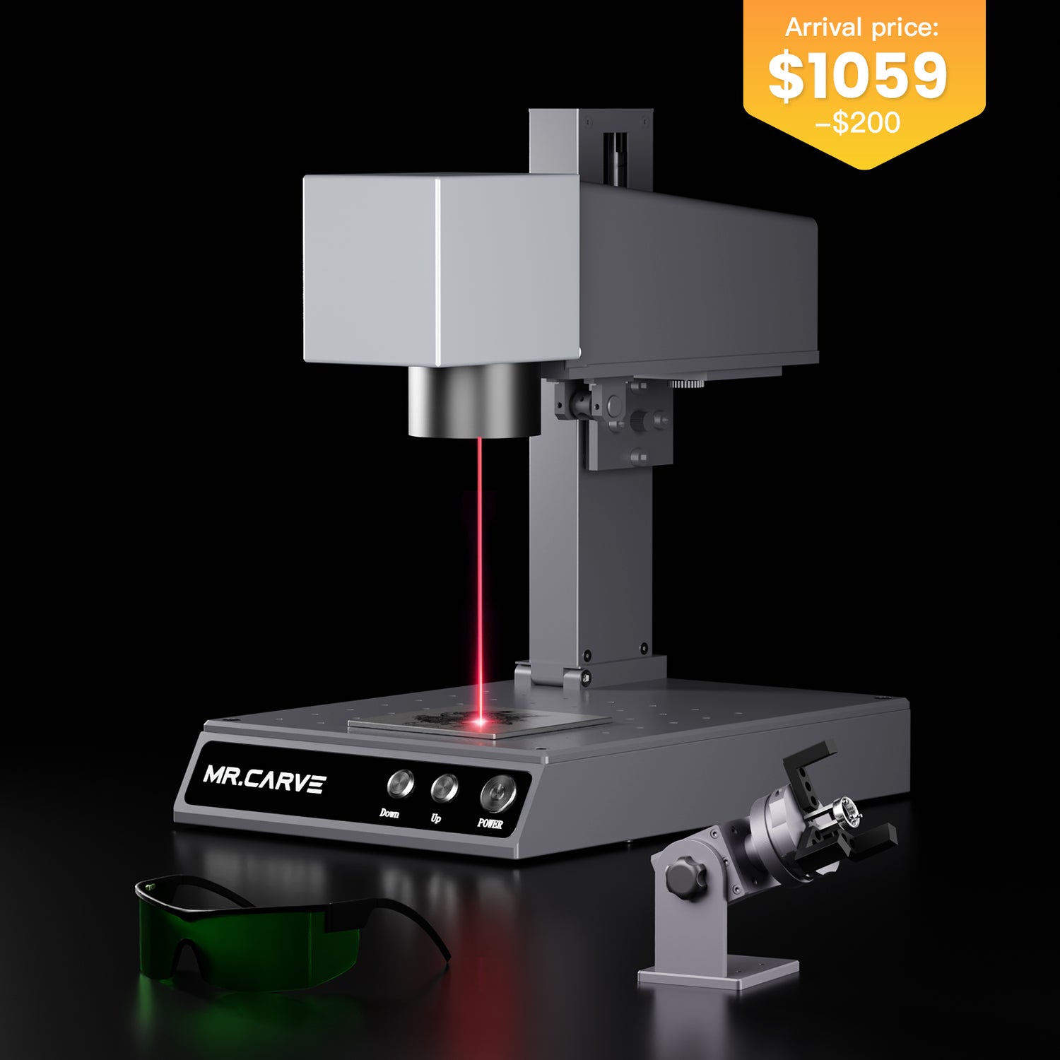 MR.CARVE M1 Pro Protable Fiber Laser Marking Machine