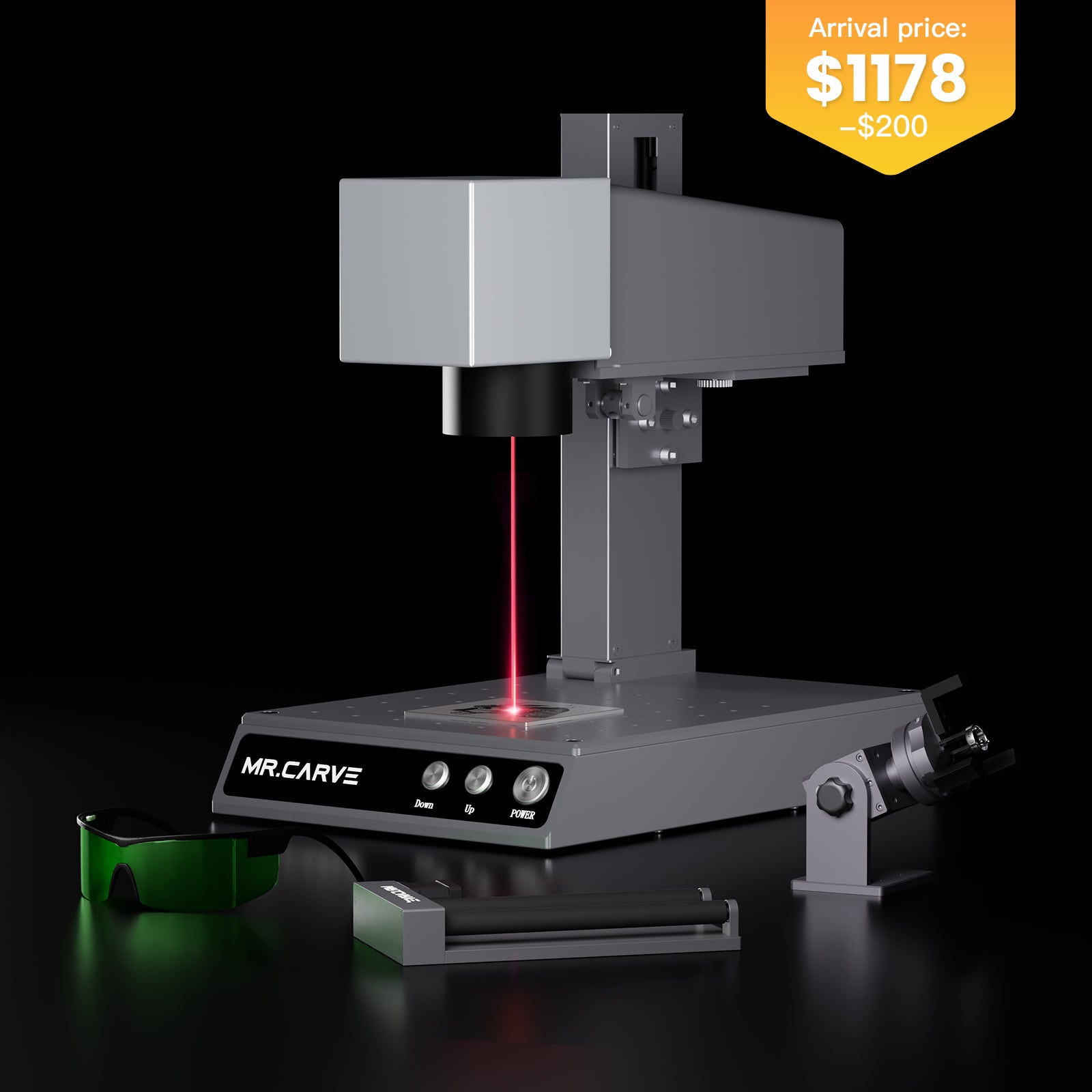 MR.CARVE M1 Pro Protable Fiber Laser Marking Machine