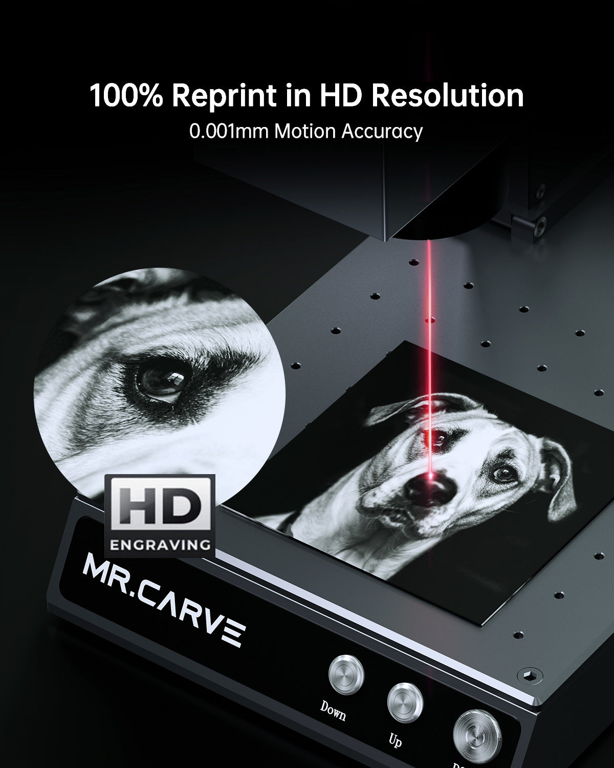 MR.CARVE M1 Pro Protable Fiber Laser Marking Machine