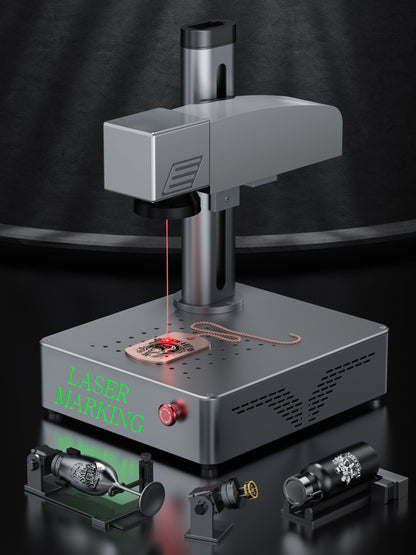 MR.CARVE S4-20W High Precision Fiber Laser Marking Machine