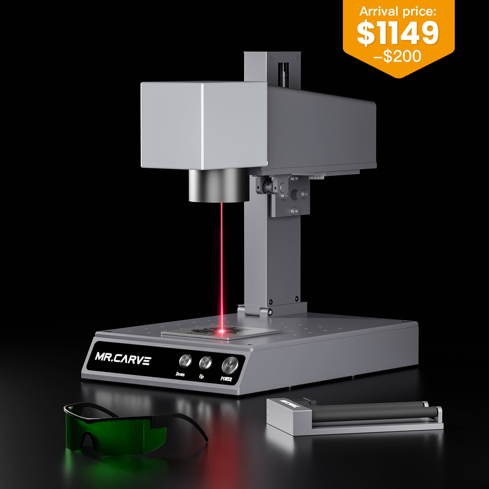 MR.CARVE M1 Pro Protable Fiber Laser Marking Machine