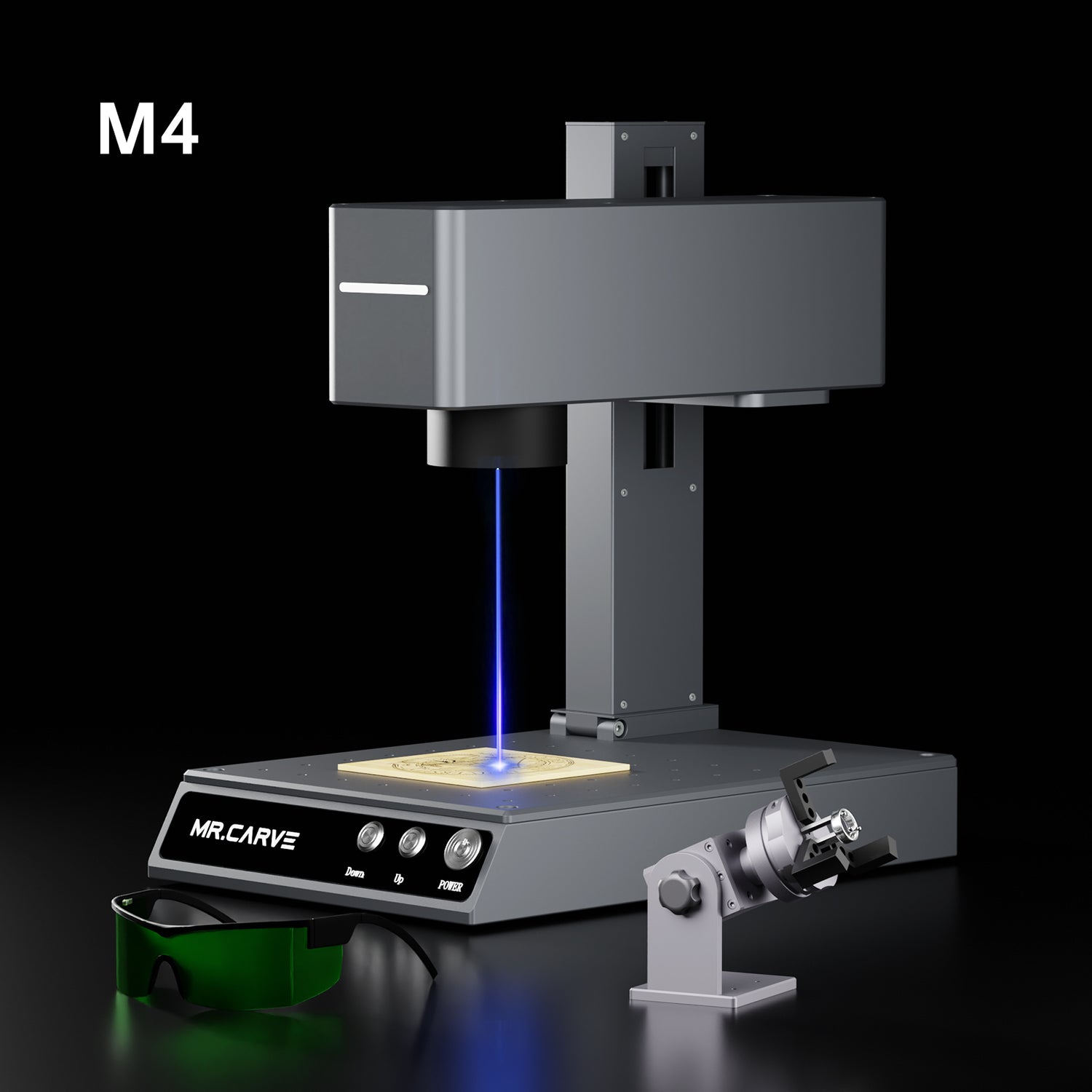 MR.CARVE M4 Dual-Laser Fiber Laser Marking Machine