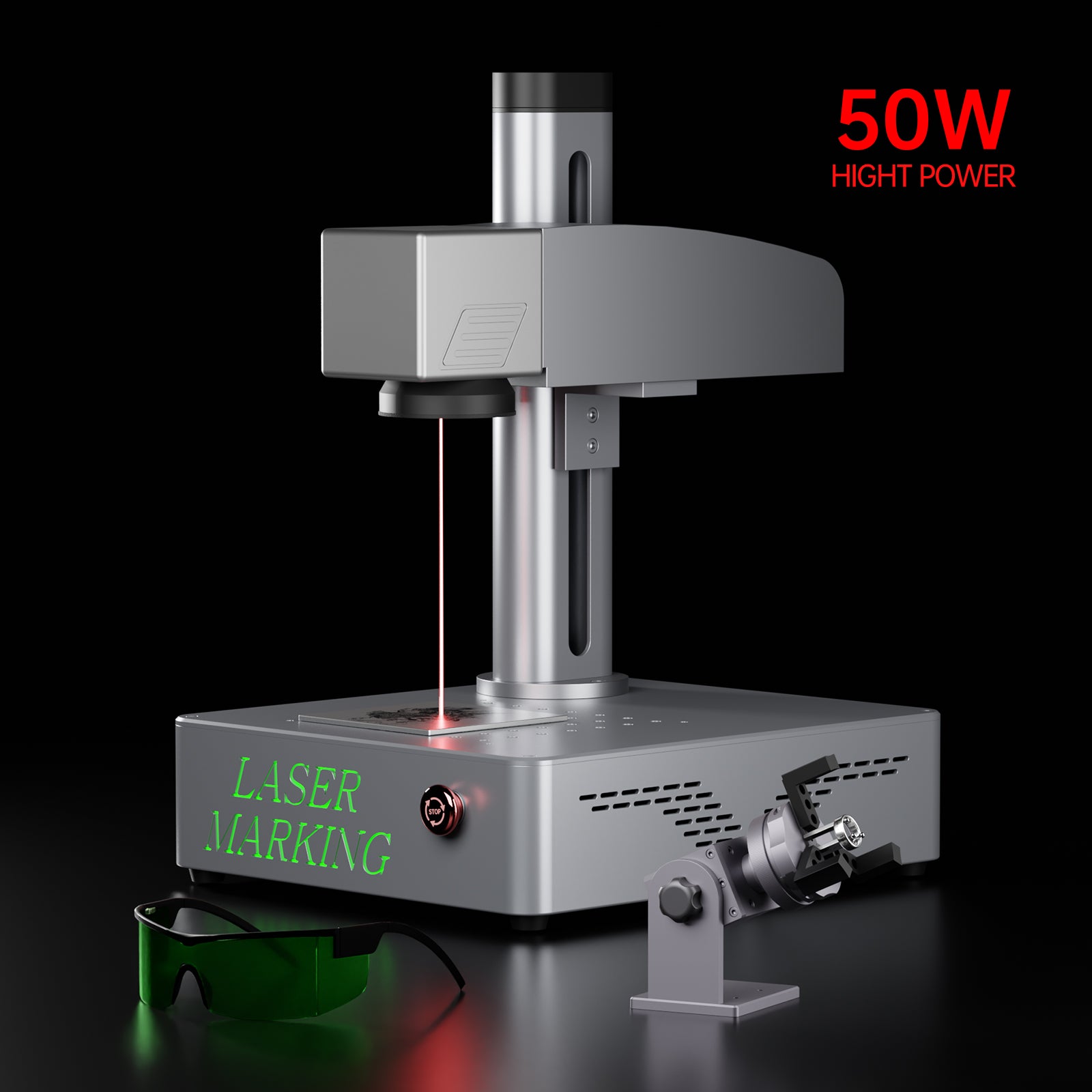 MR.CARVE S4-50W High-Power FIber Laser Marking Machine