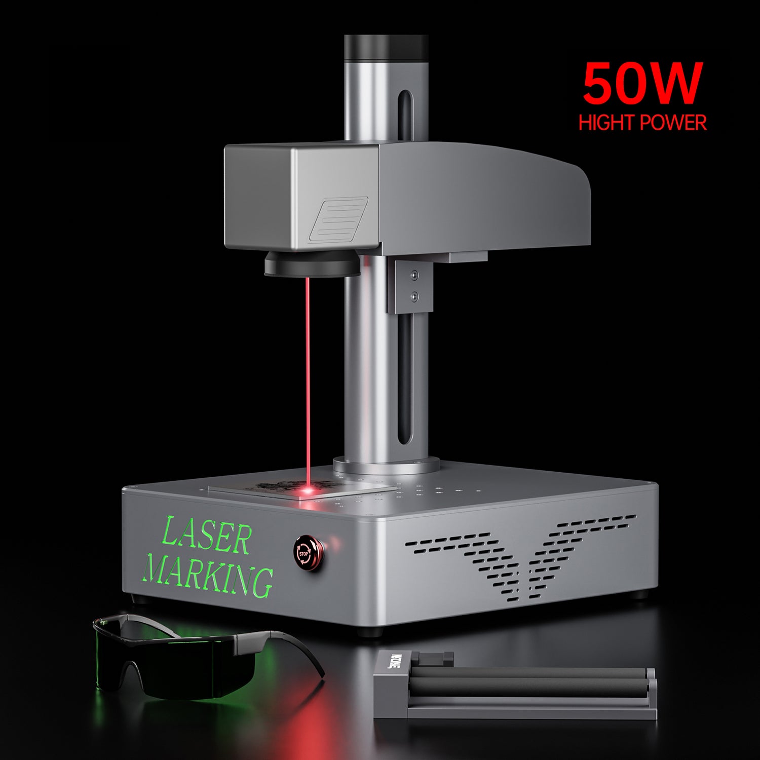 MR.CARVE S4-50W High-Power FIber Laser Marking Machine