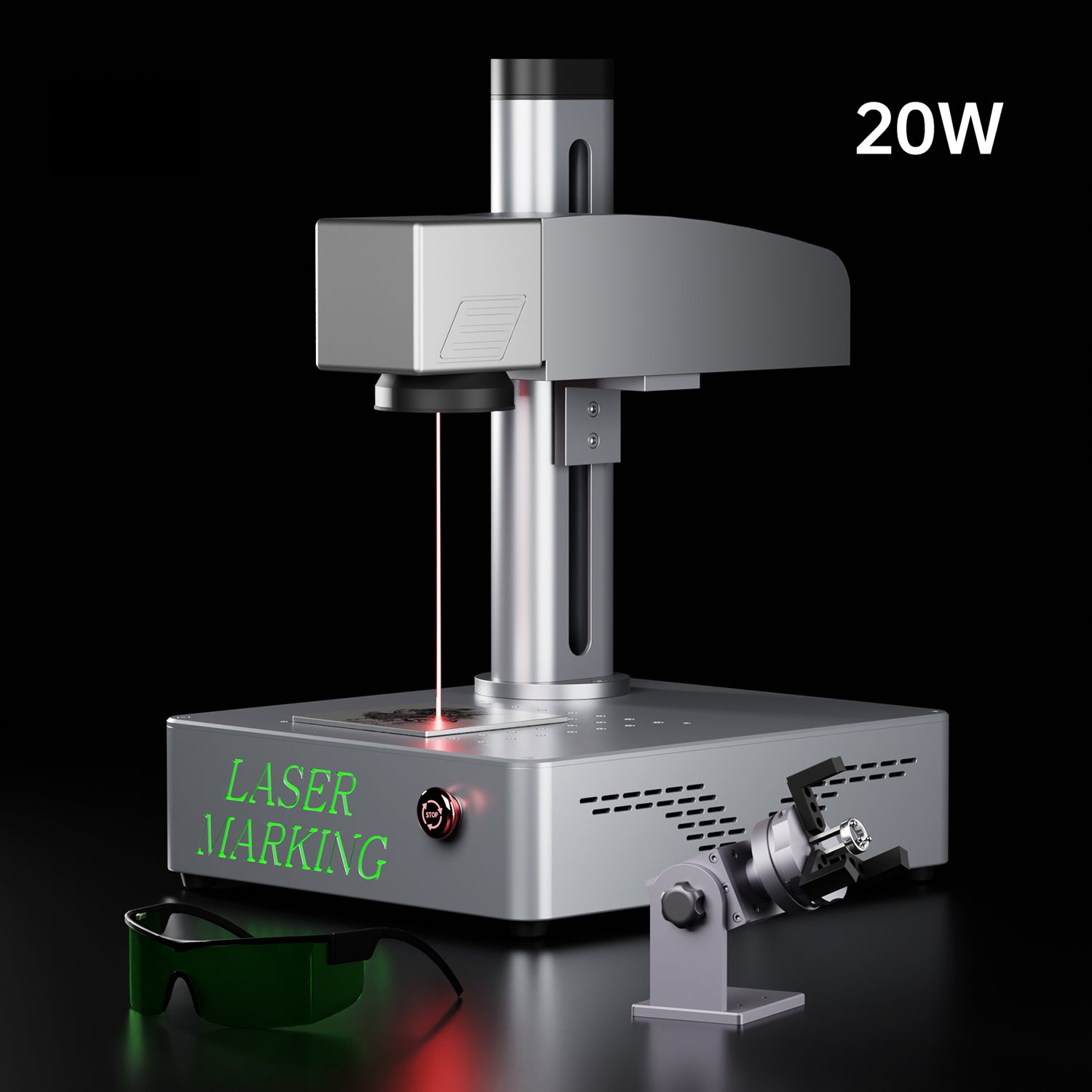 MR.CARVE S4-20W High Precision Fiber Laser Marking Machine