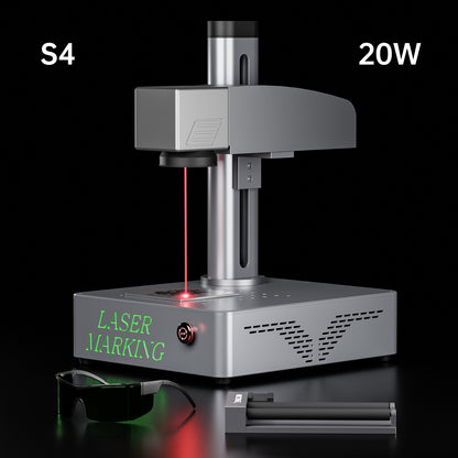 MR.CARVE S4-20W High Precision Fiber Laser Marking Machine