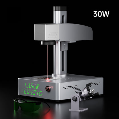 MR.CARVE S4-30W High Efficient Fiber Laser Marking Machine