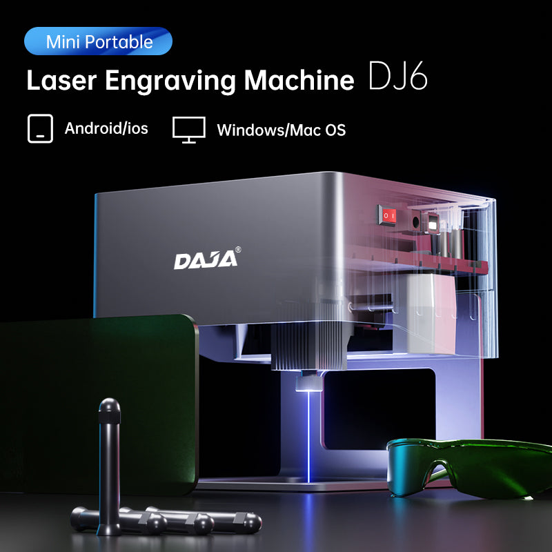 MR.CARVE DJ6 Laser Engraver Machine Portable Kits for DIY Supports Win – Mr  Carve
